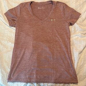 Under Armor pink athletic shirt